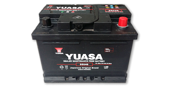 Baterías Zárate | Somos representantes directos de baterías Yuasa en Salta • Batería Yuasa 12v X 50 AH