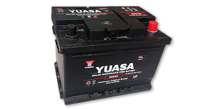 Baterías Zárate | Somos representantes directos de baterías Yuasa en Salta • Batería Yuasa 12v X 50 AH