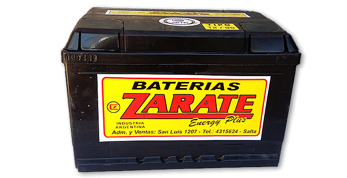 Baterías Zárate | Baterías para todo tipo de vehículos • Batería Zárate 12v X 90 AMP